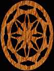 Geometric #32 Trivet Scroll Saw Pattern