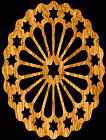 Geometric #11d Trivet Scroll Saw Pattern