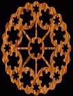 Geometric #15 Trivet Scroll Saw Pattern