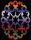Geometric #15 Trivet Scroll Saw Pattern