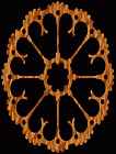 Geometric #34c Trivet Scroll Saw Pattern