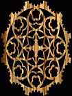 Geometric #35 Trivet Scroll Saw Pattern